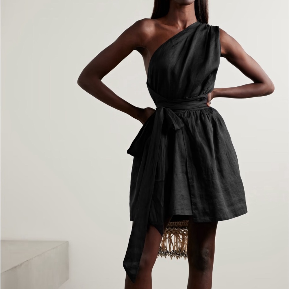 NWT Doen Yvonne dress black size XS